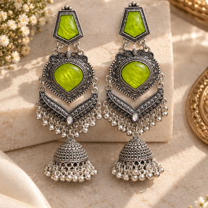 Panna Noor Jhumka💚