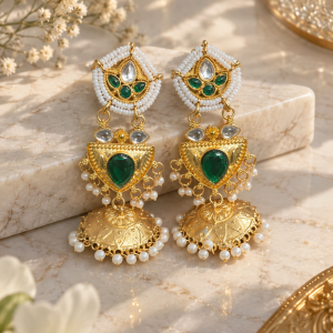 Kundan Noor Jhumka💚