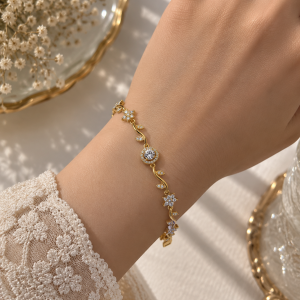 Celeste Crystal Vine Bracelet ✨