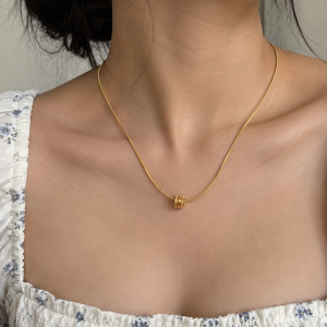 Golden Infinity Charm Necklace ✨